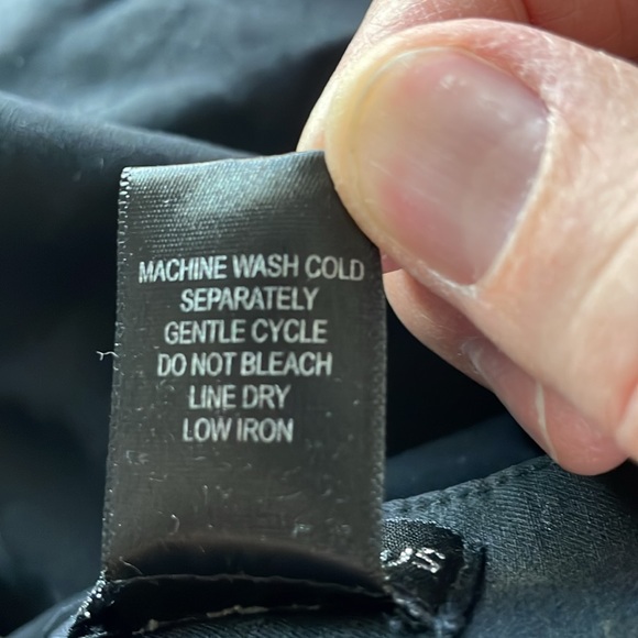 Flirtatious black slacks. Women's 13. Rayon/Nylon/Spandex blend. Stretchy/comfy! - Picture 5 of 5